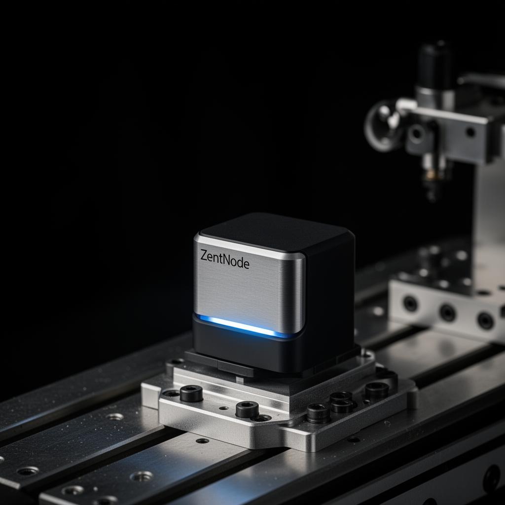 ZentNode conectado a uma máquina industrial